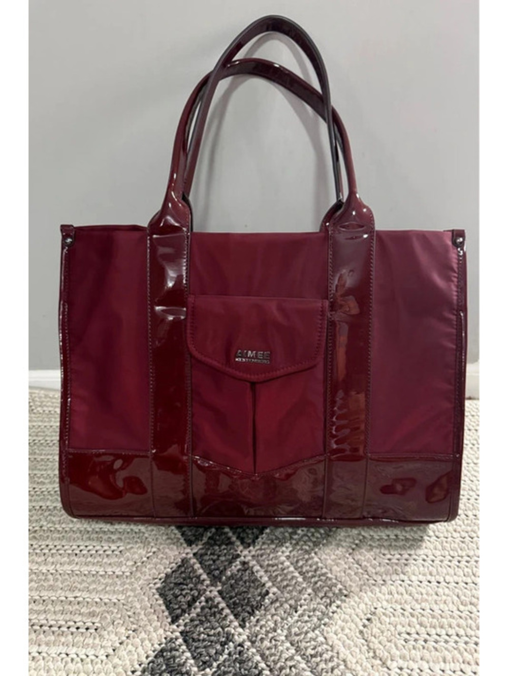 Aimee Kestenberg Burgundy Tote
